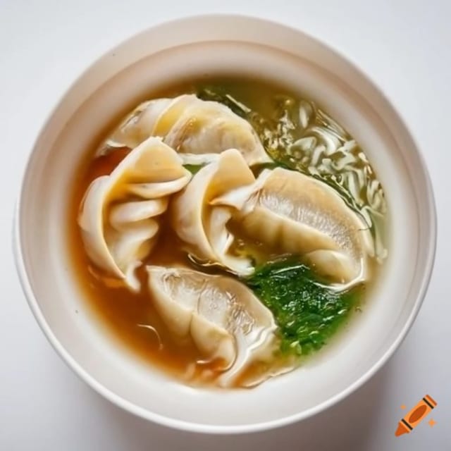 Gyoza Soup.