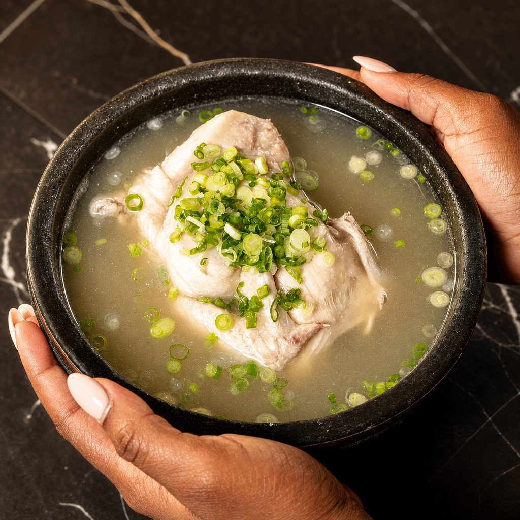 Samgyetang.