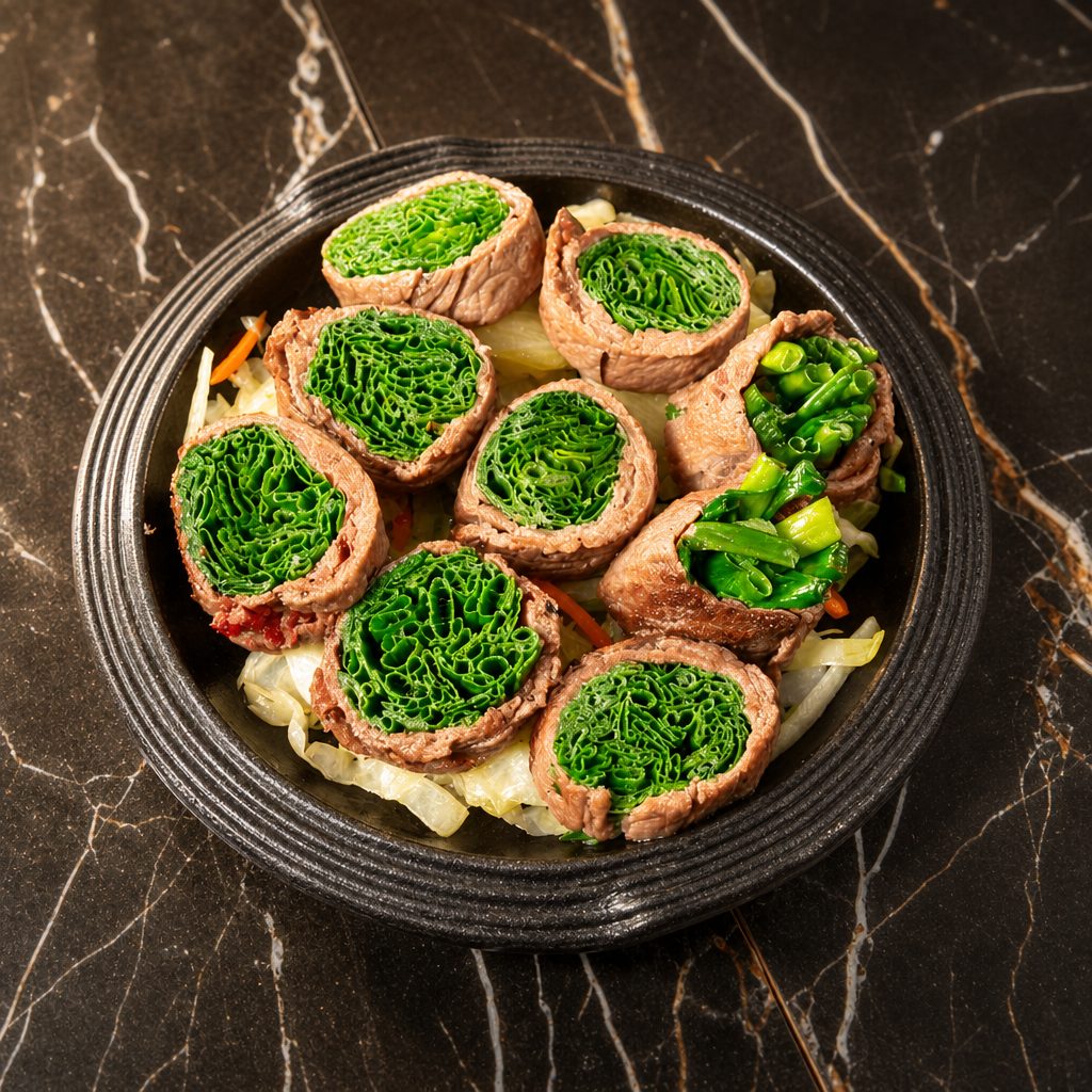 Beef Negimaki.