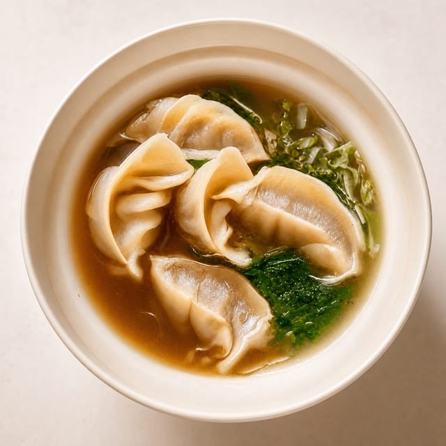 Gyoza Soup.